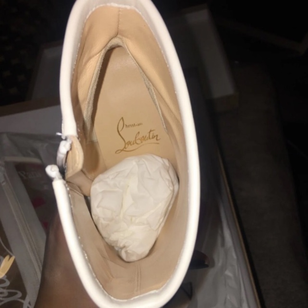 SOLD ‼️Christian louboutin booties 100mm 38euro - Picture 3 of 7